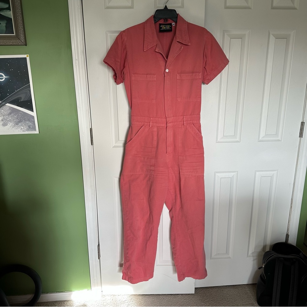 BIG BUD PRESS short sleeve jumpsuit